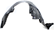 Front, Driver Side Fender Liner, Without Molding