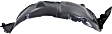 Front, Passenger Side Fender Liner