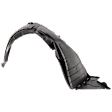 Front, Passenger Side Fender Liner (Kia Forte5, EX/LX Models), CAPA CERTIFIED