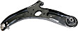Front, Passenger Side, Lower Control Arm, with Ball Joint Assembly