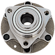 Front, Driver or Passenger Side Wheel Hub, With Bearing, 6 x 5.5 in. Bolt Pattern, FWD