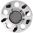 Rear, Driver or Passenger Side Wheel Hub, With Bearing, 5 x 4.5 in. Bolt Pattern