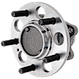 Rear, Driver or Passenger Side Wheel Hub, With Bearing, 5 x 4.5 in. Bolt Pattern