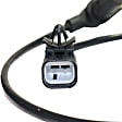 Automatic Transmission Output Shaft Speed Sensor, 4 Cyl., 1.6L Engine, With 2-Prong Blade Male Terminal and 1-Female Connector