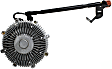 2009 Ford Explorer - Fan Clutch, Severe-duty electronic fan, 8 Cyl 4.6L
