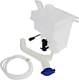 Washer Reservoir, With Pump, Cap and Sensor, 1.6L Engine