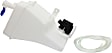 2015 Kia Rio EX - Washer Reservoir With Pump, 4-Door, Hatchback, 1.6L 4Cyl, Without Sensor, Without Filler Neck