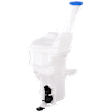 Washer Reservoir, With Pump, With Sensor, With Filler Neck
