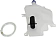 Washer Reservoir, With Pump, Without Sensor, Without Filler Neck