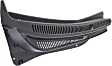 Passenger Side Wiper Cowl Grille, Black