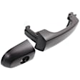 Front, Passenger Side Exterior Door Handle, Primed, With Key Hole, With Cover
