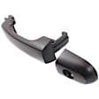 Front, Driver Side Exterior Door Handle, Primed, With Key Hole, With Cover