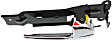 Front, Passenger Side Interior Door Handle, Chrome, With Door Lock Button, 6 Cyl., 3.5L Engine