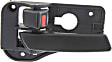 2007-2012 Kia Rondo - Front Or Rear, Driver Side Black Interior Door Handle, With Door Lock Button