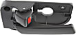 2007-2012 Kia Rondo - Front Or Rear, Driver Side Black Interior Door Handle, With Door Lock Button