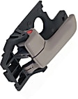 Front Or Rear, Driver Side Beige Interior Door Handle, With Door Lock Button, Sport Utility