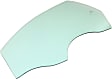 Front, Driver Side Door Glass, Green Tint, Without Clips, For Models Without Acoustic Interlayer, Replaces NAGS No. FD24943 GTNN