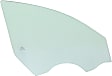 Front, Driver Side Door Glass, Green Tint, Without Clips, For Models Without Acoustic Interlayer, Replaces NAGS No. FD24943 GTNN