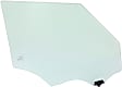 Front, Passenger Side Door Glass, Green Tint, Replaces NAGS No. FD26074 GTYN