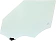 Front, Driver Side Door Glass, Green Tint, Replaces NAGS No. FD26075 GTYN