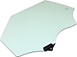 Front, Driver Side Door Glass, Green Tint, Replaces NAGS No. FD26075 GTYN