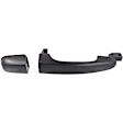 Rear, Passenger Side Primed Exterior Door Handle, Without Key Hole