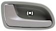 Rear, Driver Side Beige Interior Door Handle