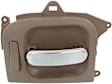Rear, Passenger Side Interior Door Handle, Beige Bezel with Chrome Lever, With Door Lock Button, LX Model, 6 Cyl., 3.5L Engine