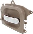 Rear, Passenger Side Interior Door Handle, Beige Bezel with Chrome Lever, With Door Lock Button, LX Model, 6 Cyl., 3.5L Engine