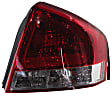 Passenger Side Tail Light, with Bulb, Halogen, Clear and Red Lens, EX/LX/SX Models, 4 Cyl., 2.0L Engine, New Body Style