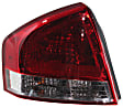 Driver Side Tail Light, with Bulb, Halogen, Clear and Red Lens, EX/LX/SX Models, 4 Cyl., 2.0L Engine, New Body Style