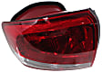 Driver Side Tail Light, with Bulb, Halogen, Clear and Red Lens, EX/LX/SX Models, 4 Cyl., 2.0L Engine, New Body Style