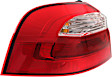 Driver Side, Outer Halogen Tail Light, With bulb(s), OE Replacement, Hatchback