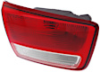 Driver Side, Inner Tail Light, with Bulb, Halogen, Clear and Red Lens