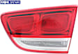 2016 Kia Sorento - Passenger Side, Inner Halogen Tail Light, With bulb(s), Mounts on Liftgate, OE Replacement, CAPA Certified