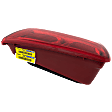 2016 Kia Sorento - Passenger Side, Inner Halogen Tail Light, With bulb(s), Mounts on Liftgate, OE Replacement, CAPA Certified