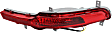 Rear, Passenger Side Bumper Reflector
