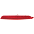 Rear, Passenger Side Bumper Reflector