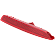 Rear, Passenger Side Bumper Reflector