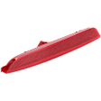 Rear, Driver Side Bumper Reflector