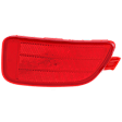 Rear, Passenger Side Bumper Reflector