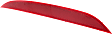 Rear, Driver Side Bumper Reflector