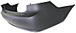 Rear Primed Bumper Cover, For Models Without Chrome Package