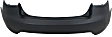 Rear, Upper Primed Bumper Cover, Sedan, CAPA CERTIFIED
