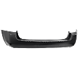 Rear Primed Bumper Cover, EX/LX Models, Without Parking Aid Sensor Holes, CAPA Certified