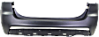 2013 Kia Sorento - Rear, Upper Primed Bumper Cover, For Models With Sport Package