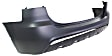 2013 Kia Sorento - Rear, Upper Primed Bumper Cover, For Models With Sport Package
