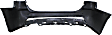 2013 Kia Sorento - Rear, Upper Primed Bumper Cover, For Models With Sport Package