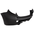 Rear Primed Bumper Cover, Type A, CAPA CERTIFIED