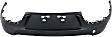 Rear Bumper Cover, Textured, 2.4L Engine, Without Parking Aid Sensor Holes, CAPA CERTIFIED